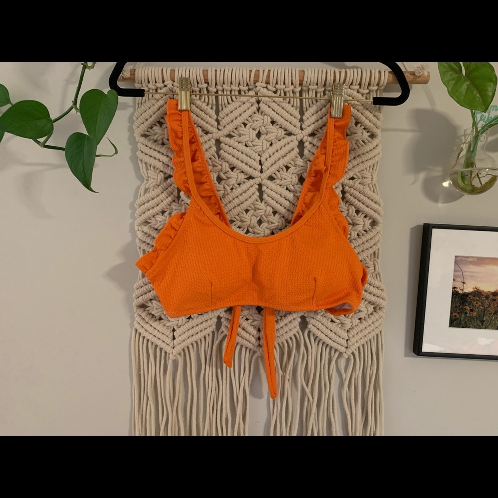 Orange bikini set